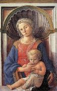 Fra Filippo Lippi Madonna and Child oil on canvas